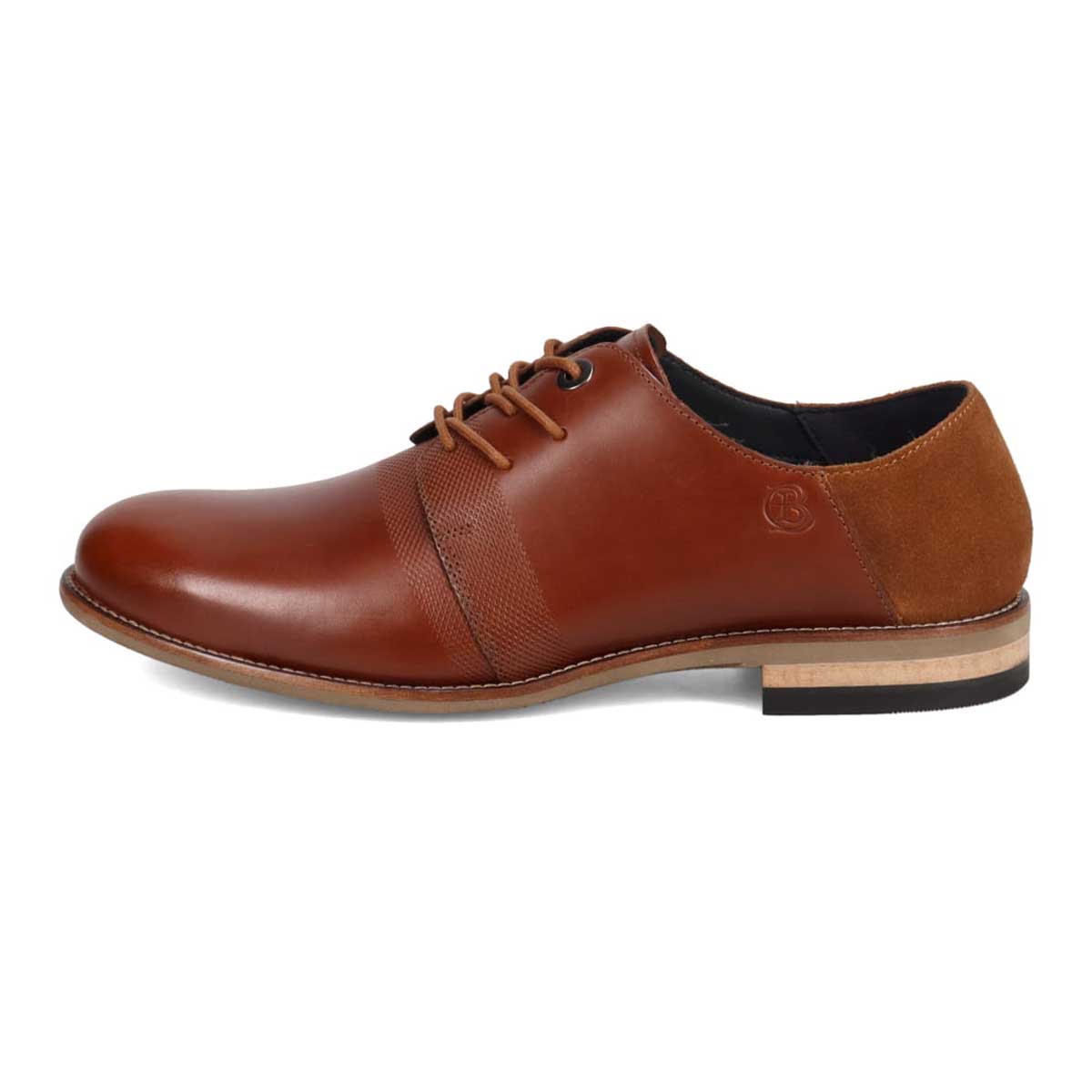 ランバンオンブルー LANVIN en Bleu レースアップ カジュアルシューズ  086514 BROWN 25.0