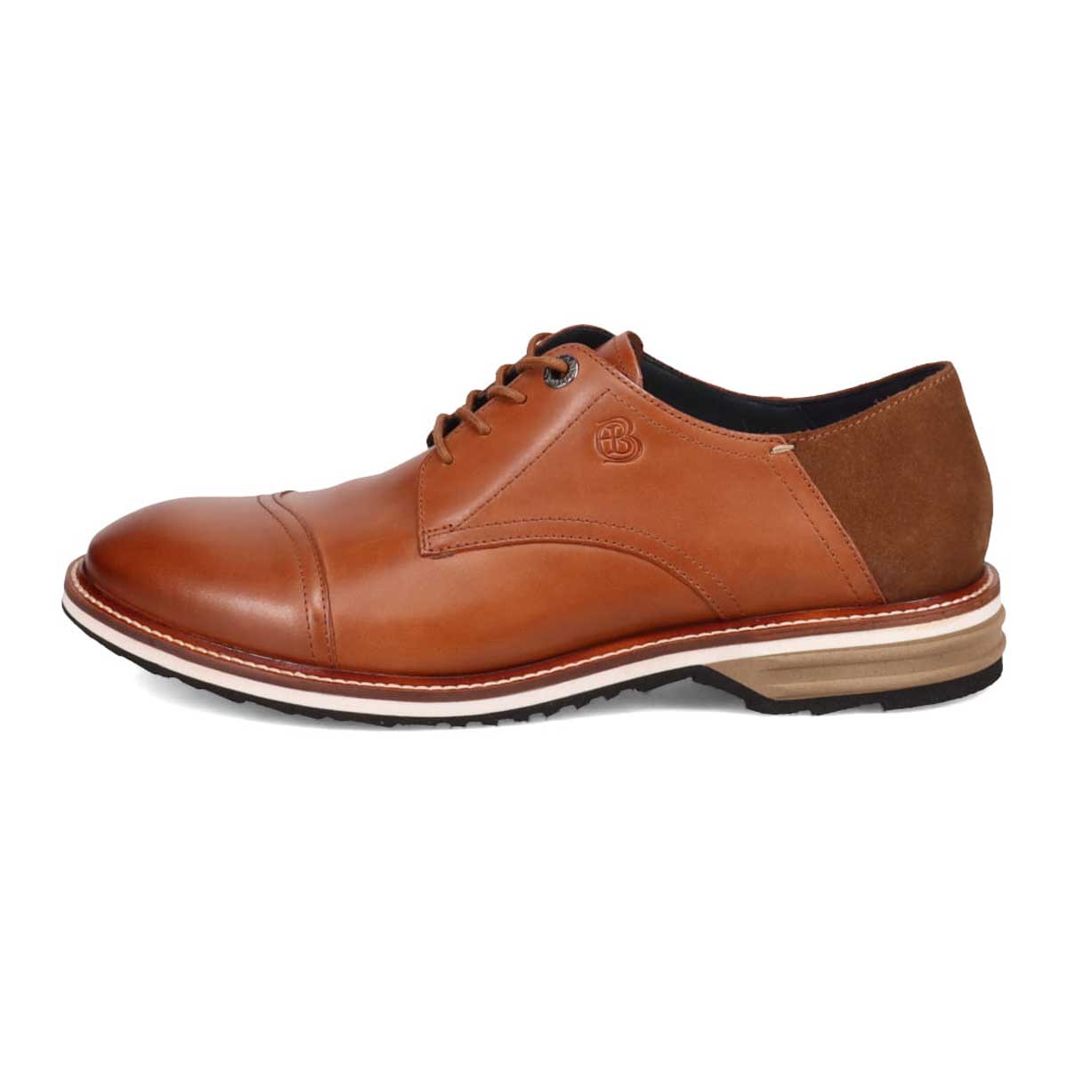 ランバンオンブルー LANVIN en Bleu レースアップ カジュアルシューズ  086514 BROWN 25.0