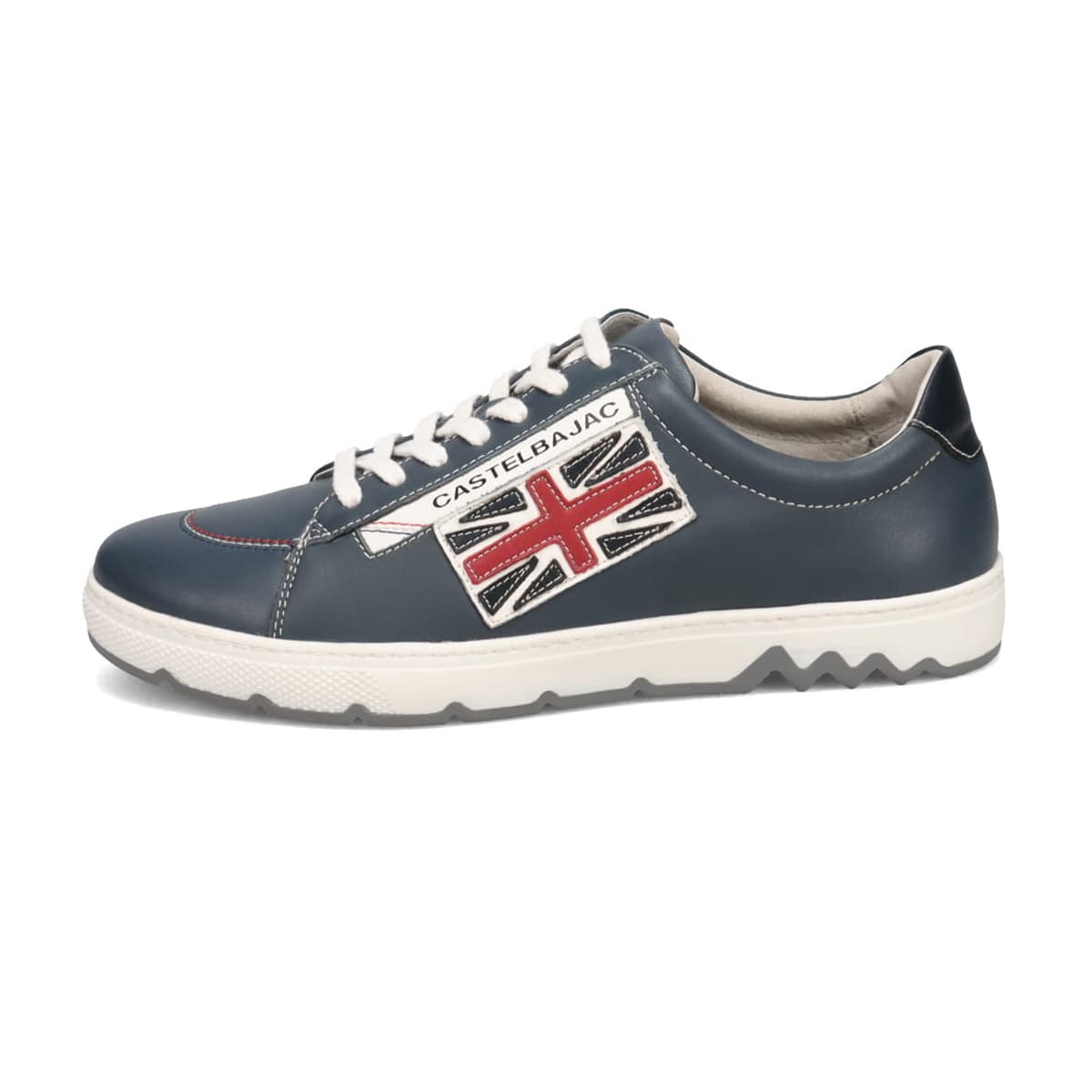 CASTELBAJAC　オパンケ製法　レザースニーカー　12269 NAVY 25.0