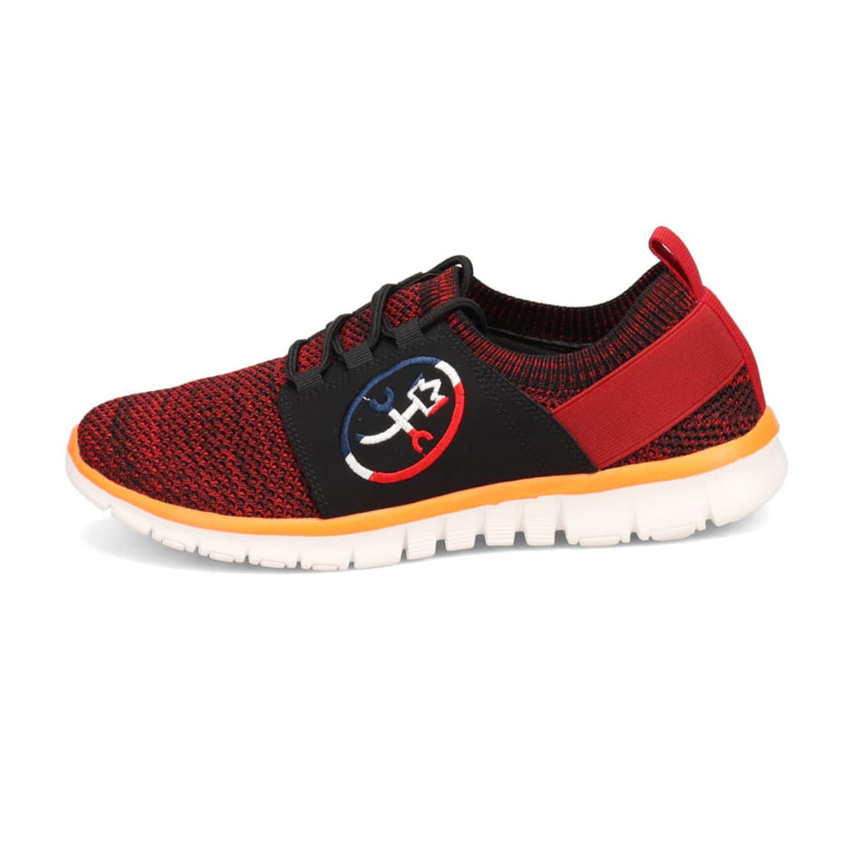 CASTELBAJAC　軽量ニットアフタースポーツスニーカー　12272 RED 25.0