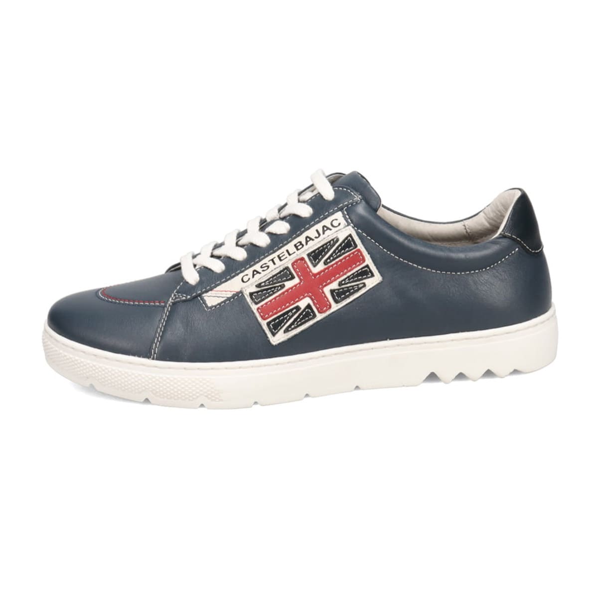 CASTELBAJAC　レースアップカジュアルスニーカー  12302 NAVY 25.0