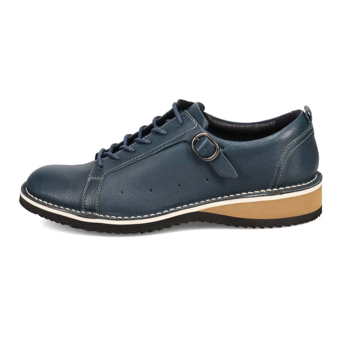 キャサリンハムネットロンドン KATHARINE HAMNETT LONDON　サイドバックルスニーカー  31761 NAVY 25.0