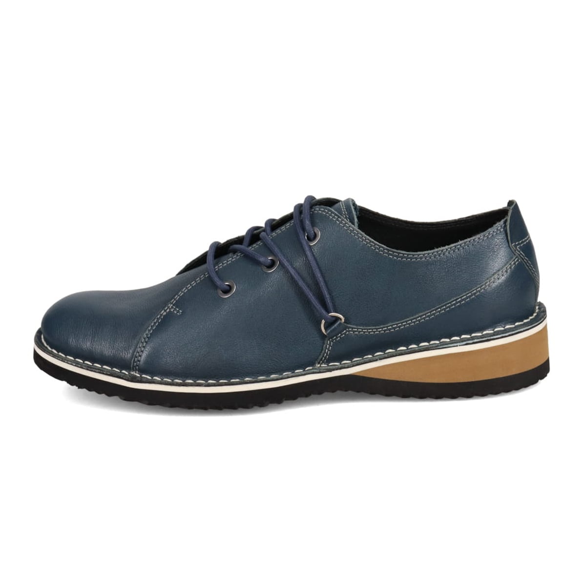 キャサリンハムネットロンドン KATHARINE HAMNETT LONDON　レースアップダービーシューズ　31762 NAVY 25.0