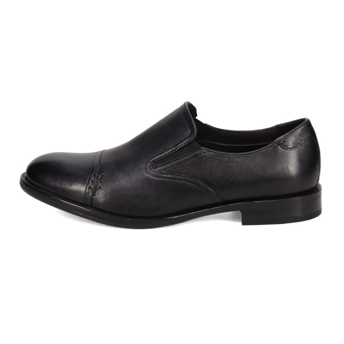 キャサリンハムネットロンドン KATHARINE HAMNETT LONDON ストレートチップサイドエラスティックスリッポンシューズ　34022 BLACK 25.0