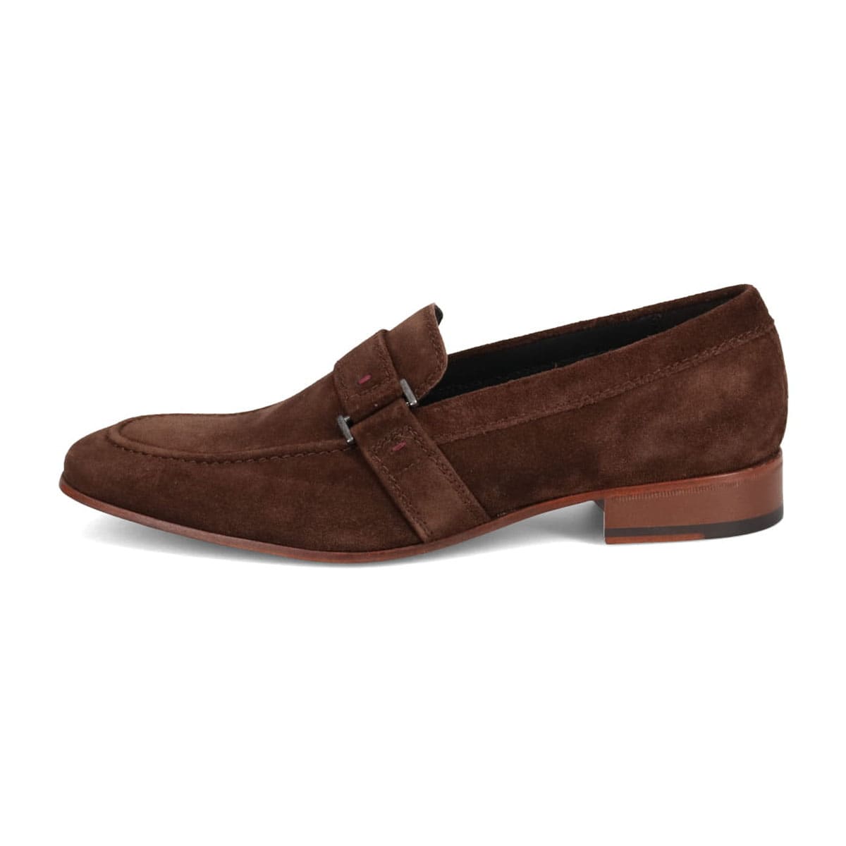 LANVIN COLLECTION　ドレスカジュアルベルトスリッポンシューズ　83445 D-BROWN 25.0