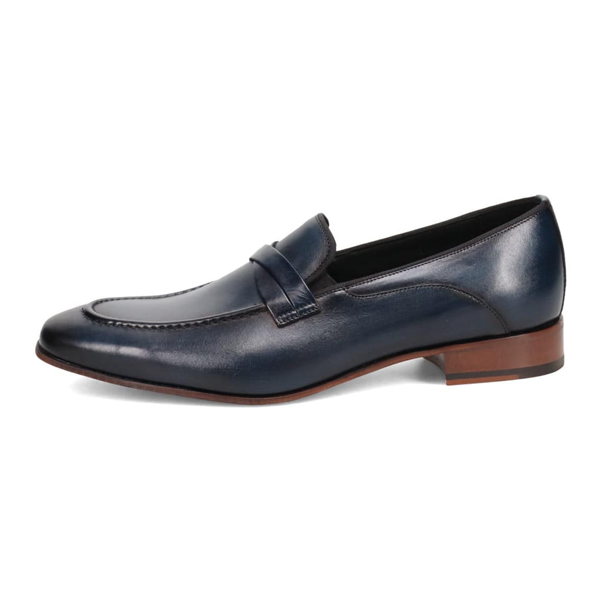 【SIAA仕上げ】LANVIN COLLECTION  スリッポンドレスシューズ  83455 NAVY 25.0