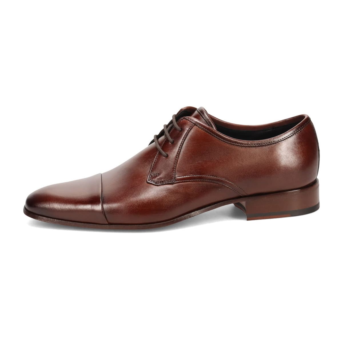 【SIAA仕上げ】LANVIN COLLECTION ストレートチップ レースアップドレスシューズ  83457 BROWN 25.0