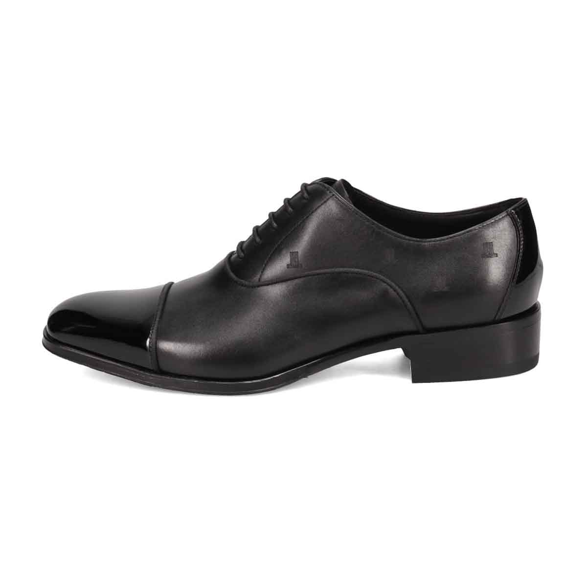 ランバンコレクション LANVIN COLLECTION  WJLロゴ モノグラムオックスフォード  83468 BLACK 25.0