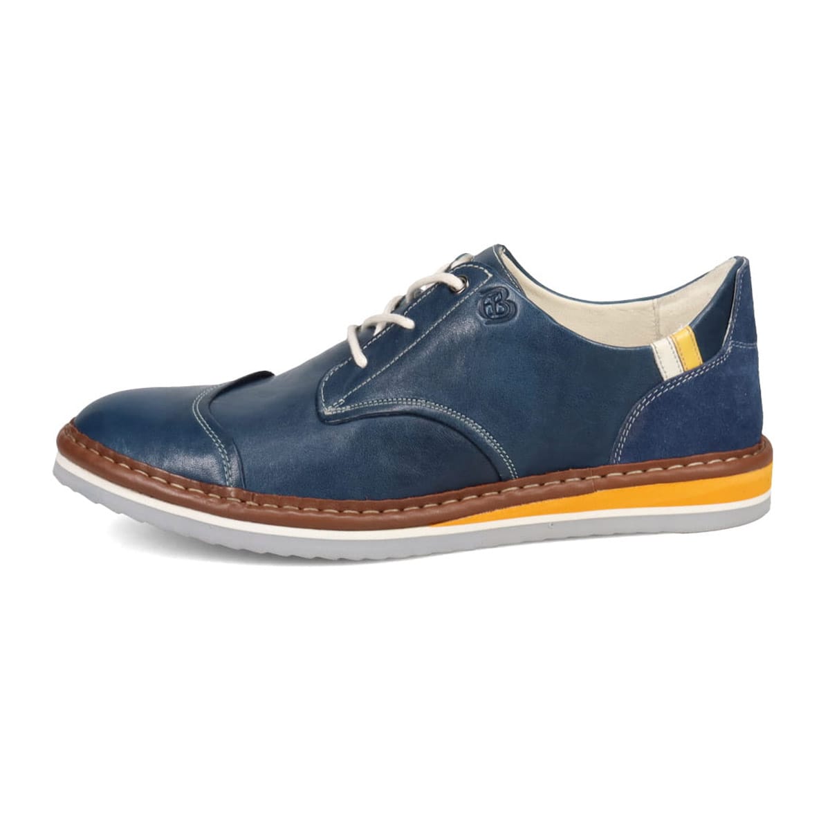 LANVIN en Bleu　レースアップ カジュアルシューズ  86474 NAVY 25.0