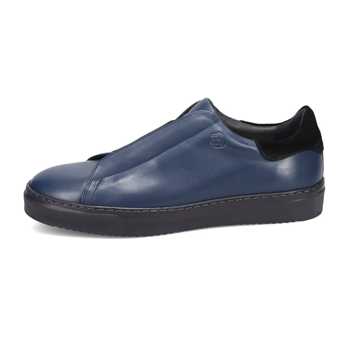 LANVIN en Bleu　スリッポン カジュアルレザースニーカー  86476 NAVY/BLACK 25.0