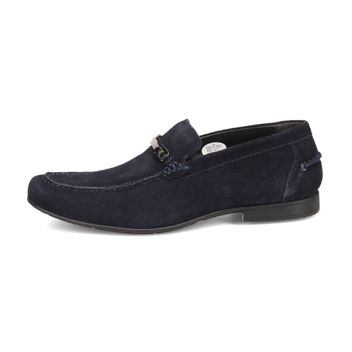 アビーロード ABBEY ROAD ビット付き スリッポン カジュアルシューズ　AB8103 NAVY-VELOURS 25.0