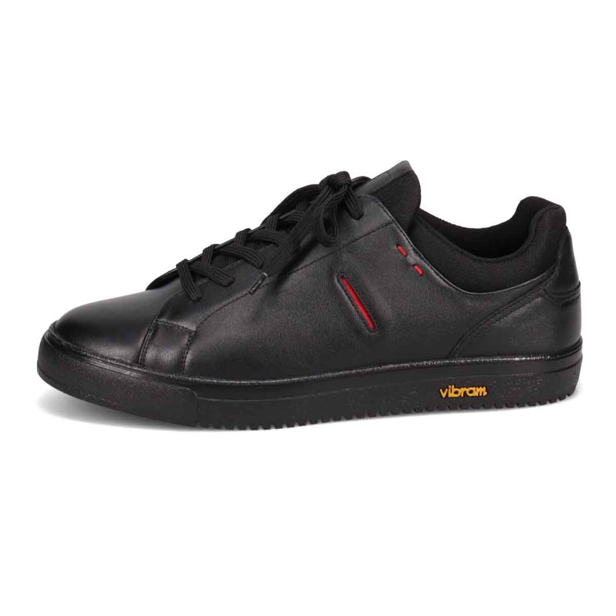 ビークラシック BEE CLASSIC　4cm4時間防水仕様 レザースニーカー　CB6055H BLACK 25.0