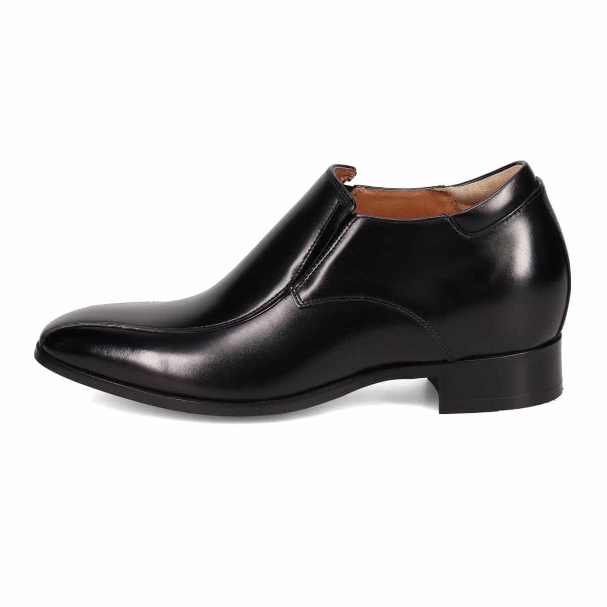 ビークラシック BEE CLASSIC　スワールモカ・スタイルアップシューズ  CB8703（ヒールアップ７cm） BLACK 25.0