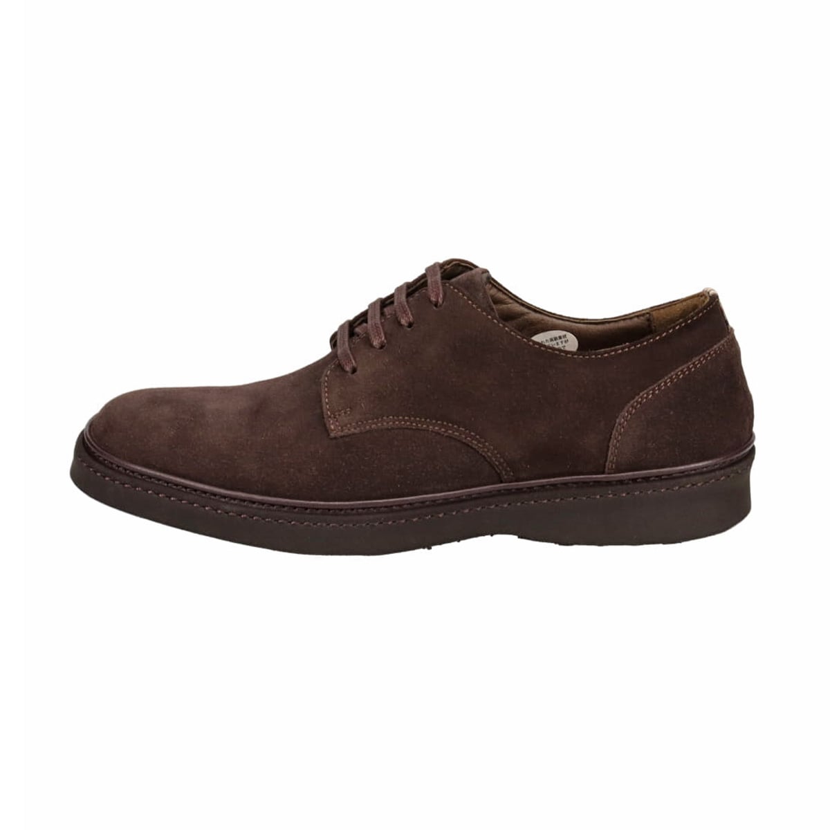 DAKS　外羽根プレーントウ・カジュアルシューズ DA2147 D-BROWN-VELOURS 25.0