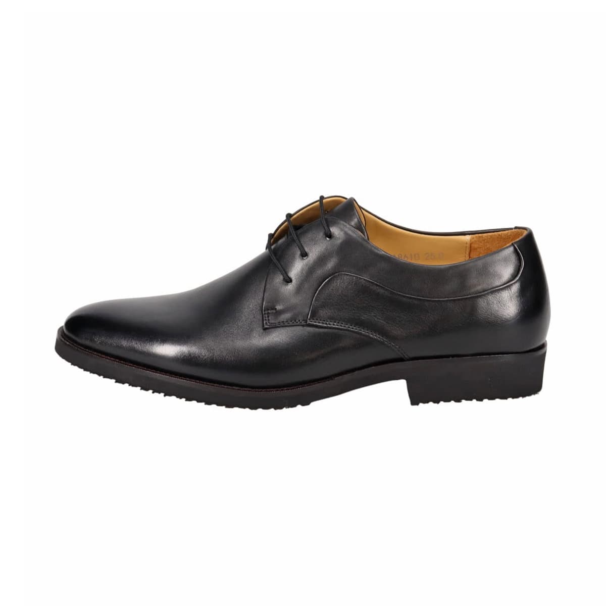 DAKS　外羽根プレーントウ・ビジネスシューズ DA8610 BLACK 25.0