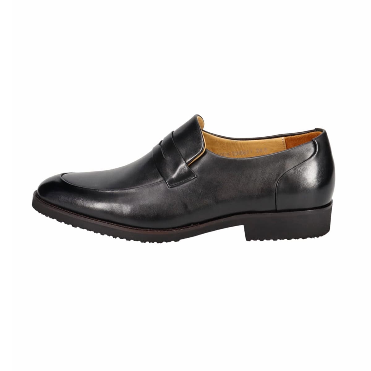 DAKS Uチップスリップオン・ビジネスシューズ DA8611 BLACK 25.0