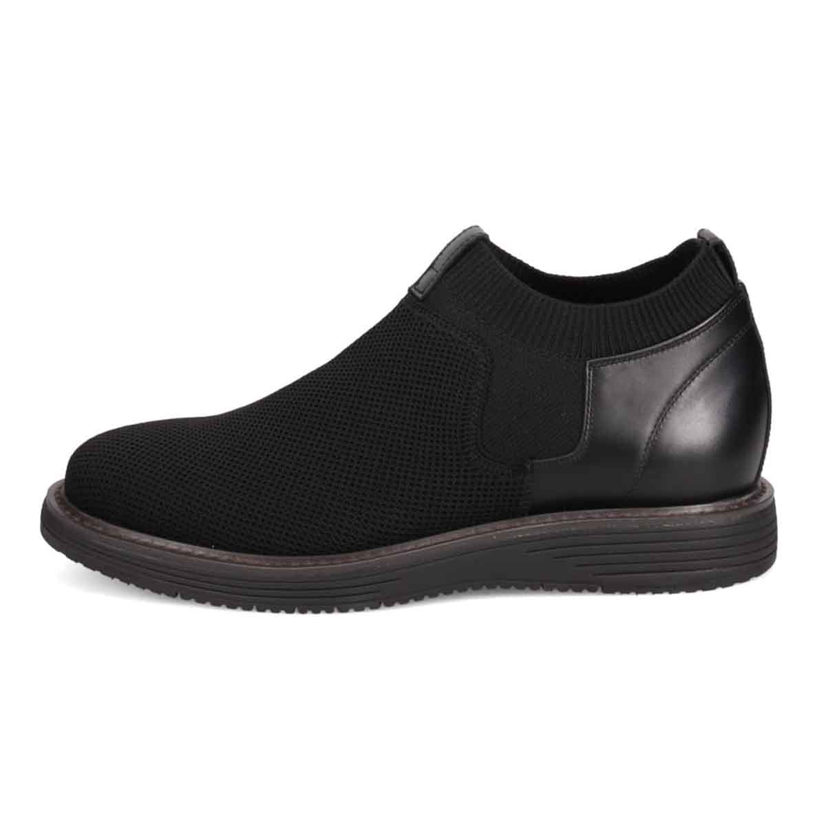 モデロ MODELLO 「Recovery Shiatsu Insole」搭載で指圧効果により血行をよくする。ニットブーティー　DM3416R BLACK 25.0