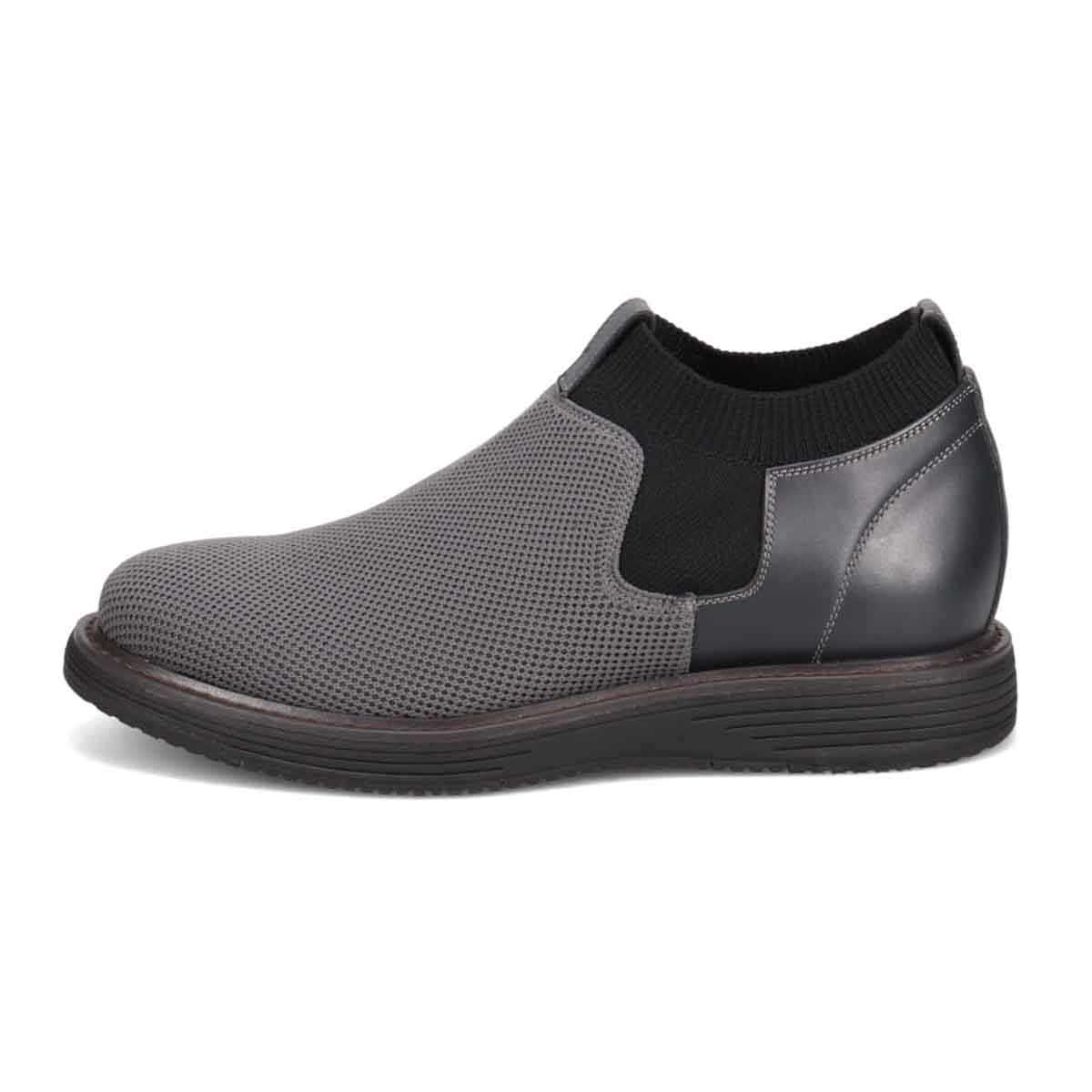 モデロ MODELLO 「Recovery Shiatsu Insole」搭載で指圧効果により血行をよくする。ニットブーティー　DM3416R D-GRAY 25.0