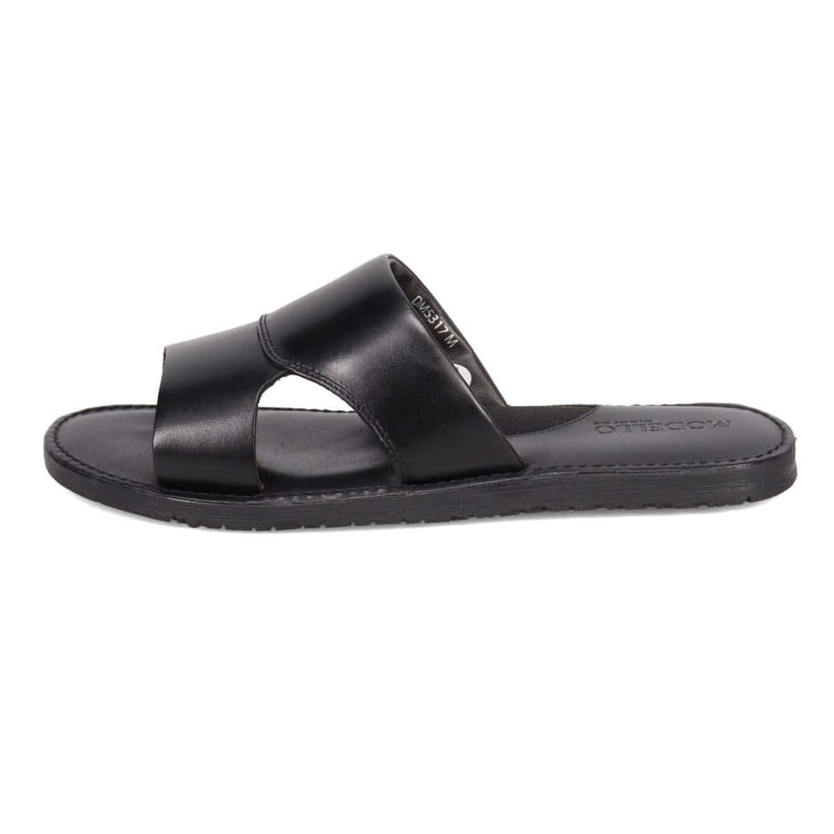 モデロ MODELLO レザーサンダル　DM5317 BLACK M(25.0～25.5cm)