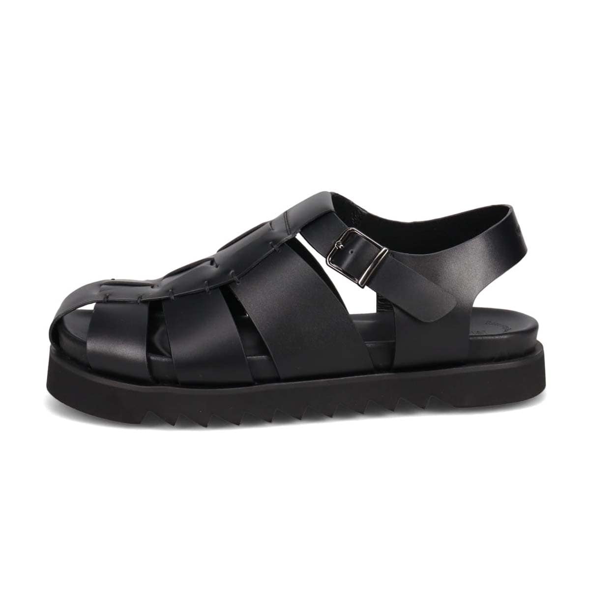 モデロ MODELLO 「リカバリーインソール」搭載で指圧効果により血行を115％促進。Recovery厚底サンダル　DM5321R BLACK M