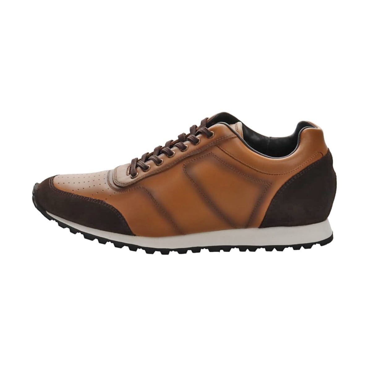 モデロ MODELLO VIBRAMソールレザースニーカー DM5503 L-BROWN 25.0