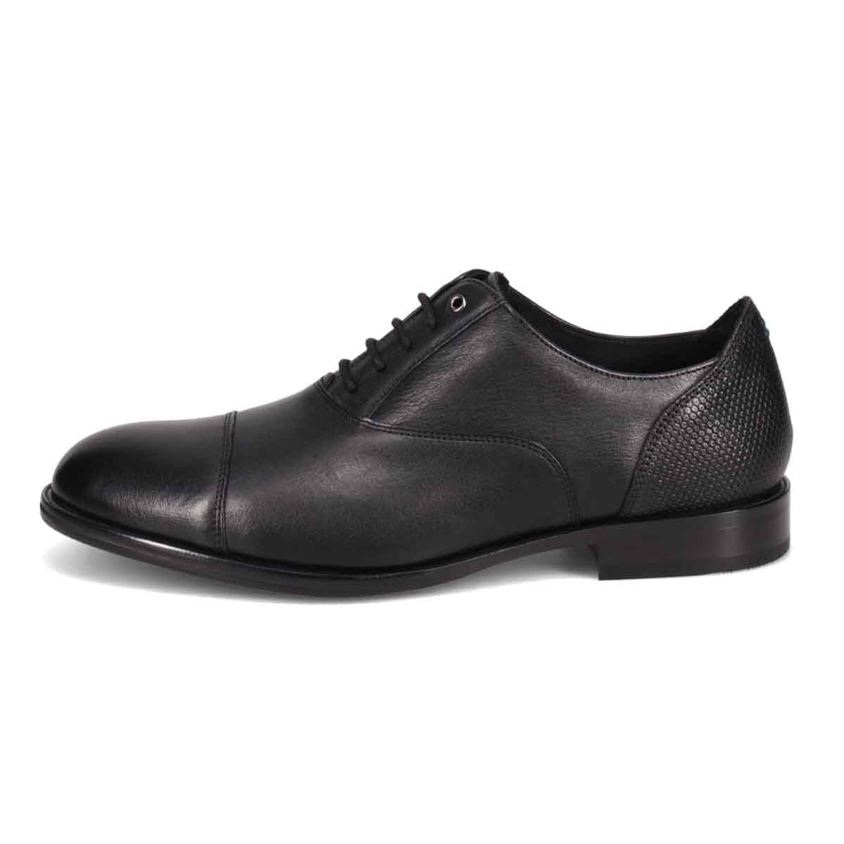 モデロ MODELLO 「Recovery Shiatsu Insole」搭載で指圧効果により血行をよくする。 軽快レースアップストレートチップ ビジネスシューズ　DM5533XR BLACK 25.0