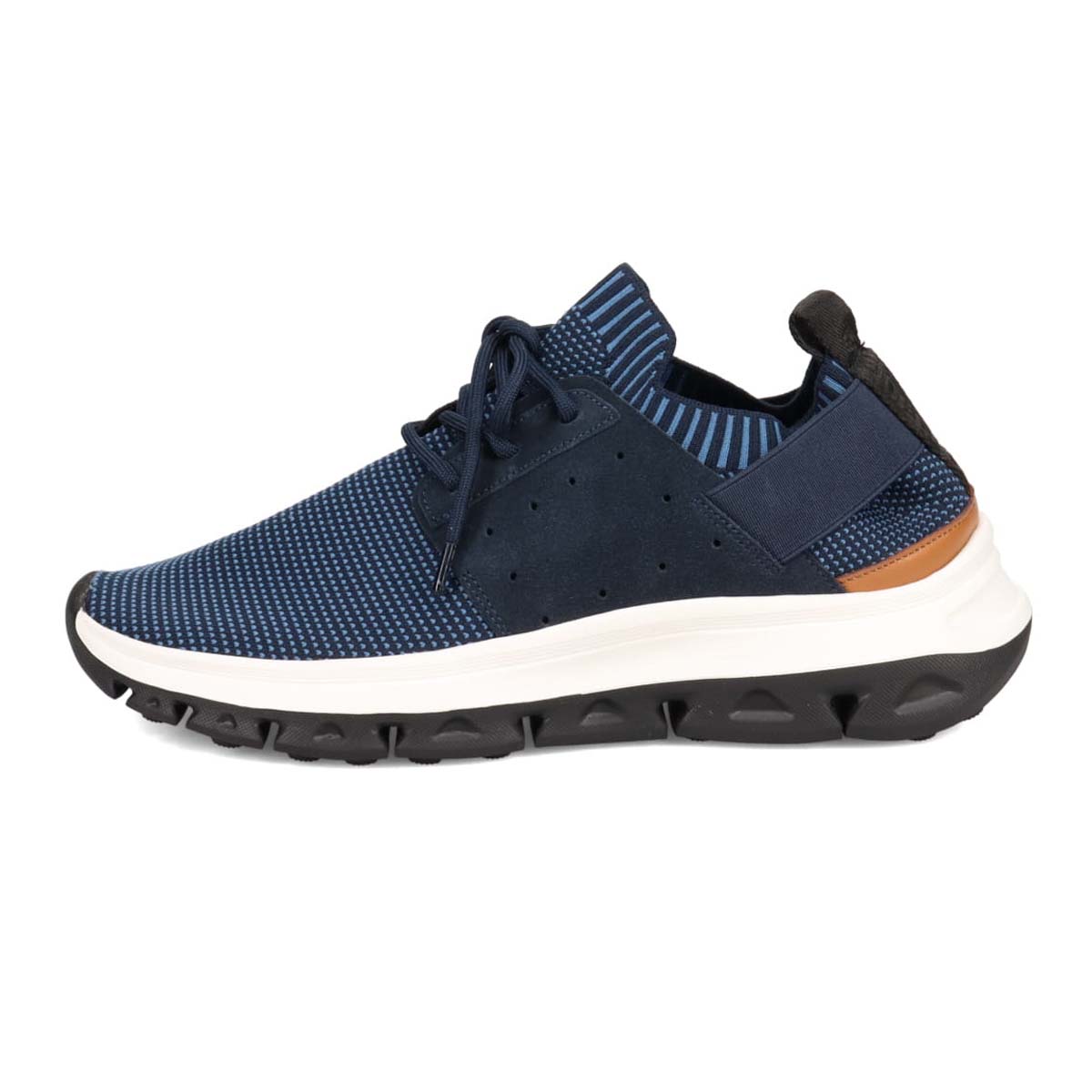 モデロ MODELLO レースアップカジュアルスニーカー　DM6522 NAVY/BLUE M(25.0～25.5cm)