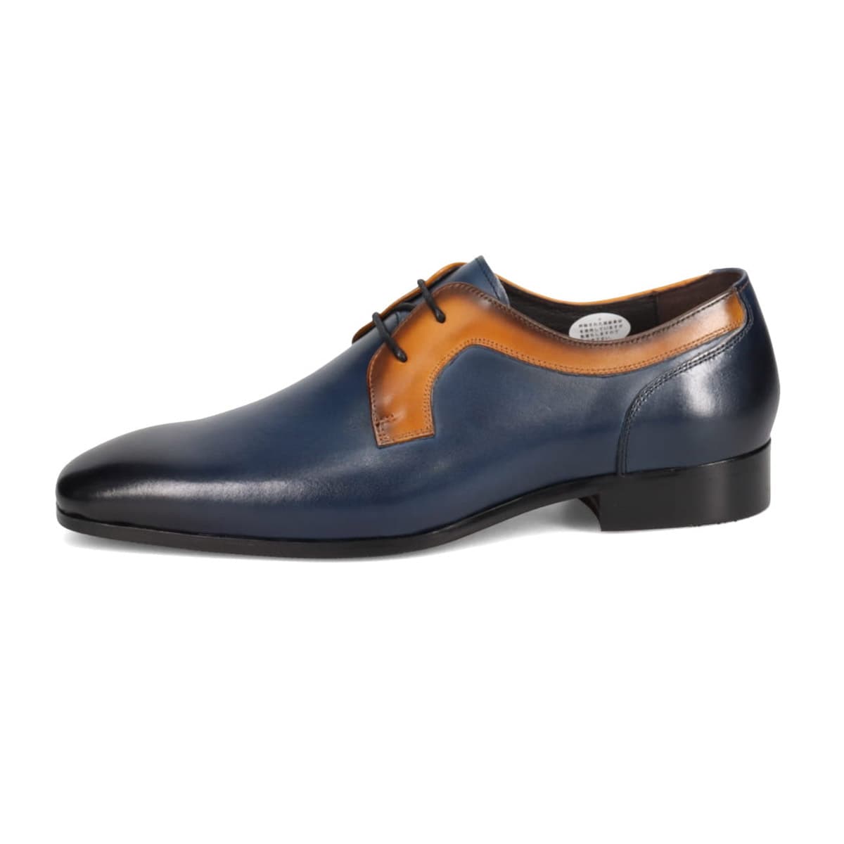 モデロ MODELLO プレーントゥ・ドレスシューズ　DM7283 NAVY/L-BROWN 25.0