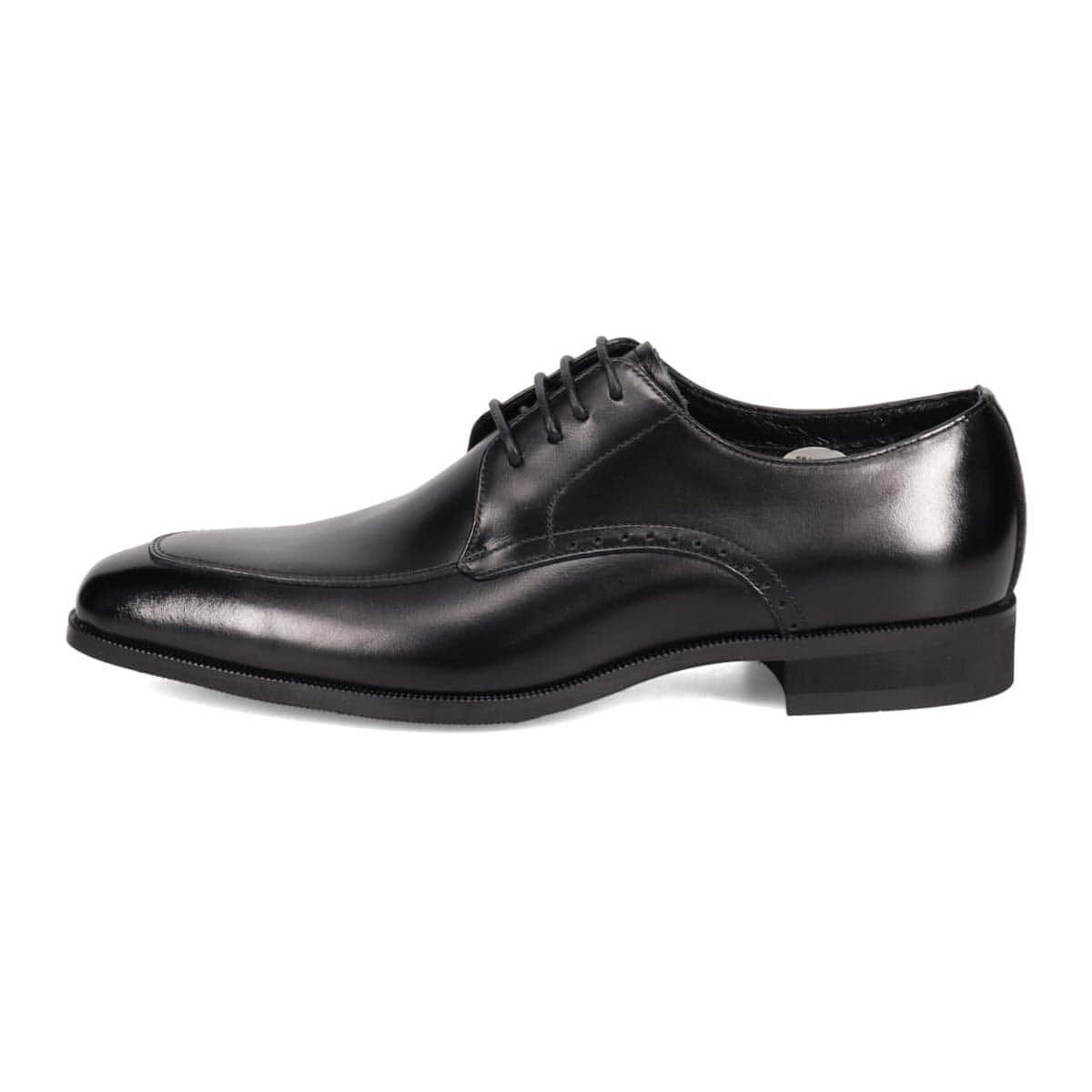 【GORE-TEX】モデロ MODELLO ゴアテックス 高級 スワールモカ 外羽根 ドレスシューズ DM852G BLACK 25.0
