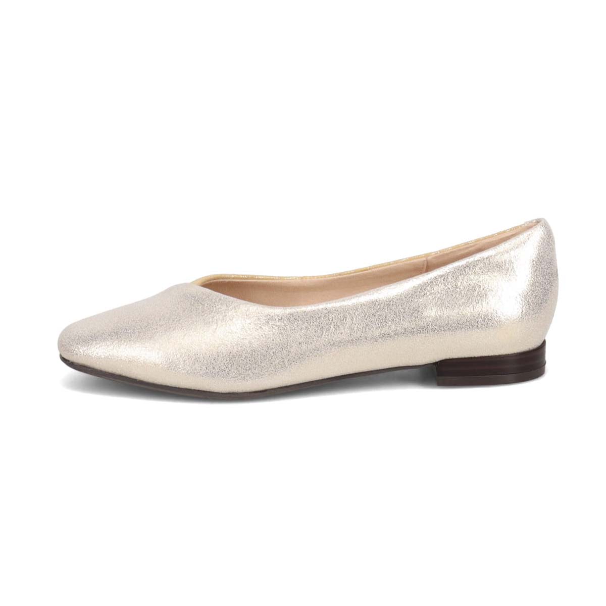 【撥水仕様】モデロ MODELLO 2.0cmヒール バレエシューズ  DML5501 GOLD/C 23.0