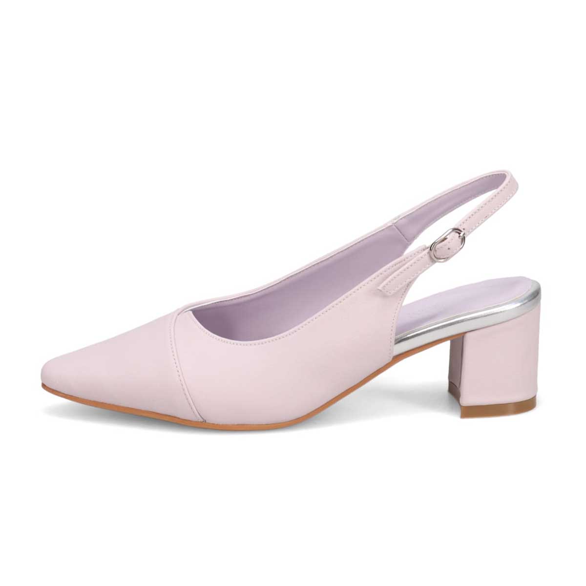 モデロ MODELLO 「リカバリーインソール」搭載で指圧効果により血行を115％促進。Recoveryポインテッドバックベルト　DML5506R LAVENDER 23.0