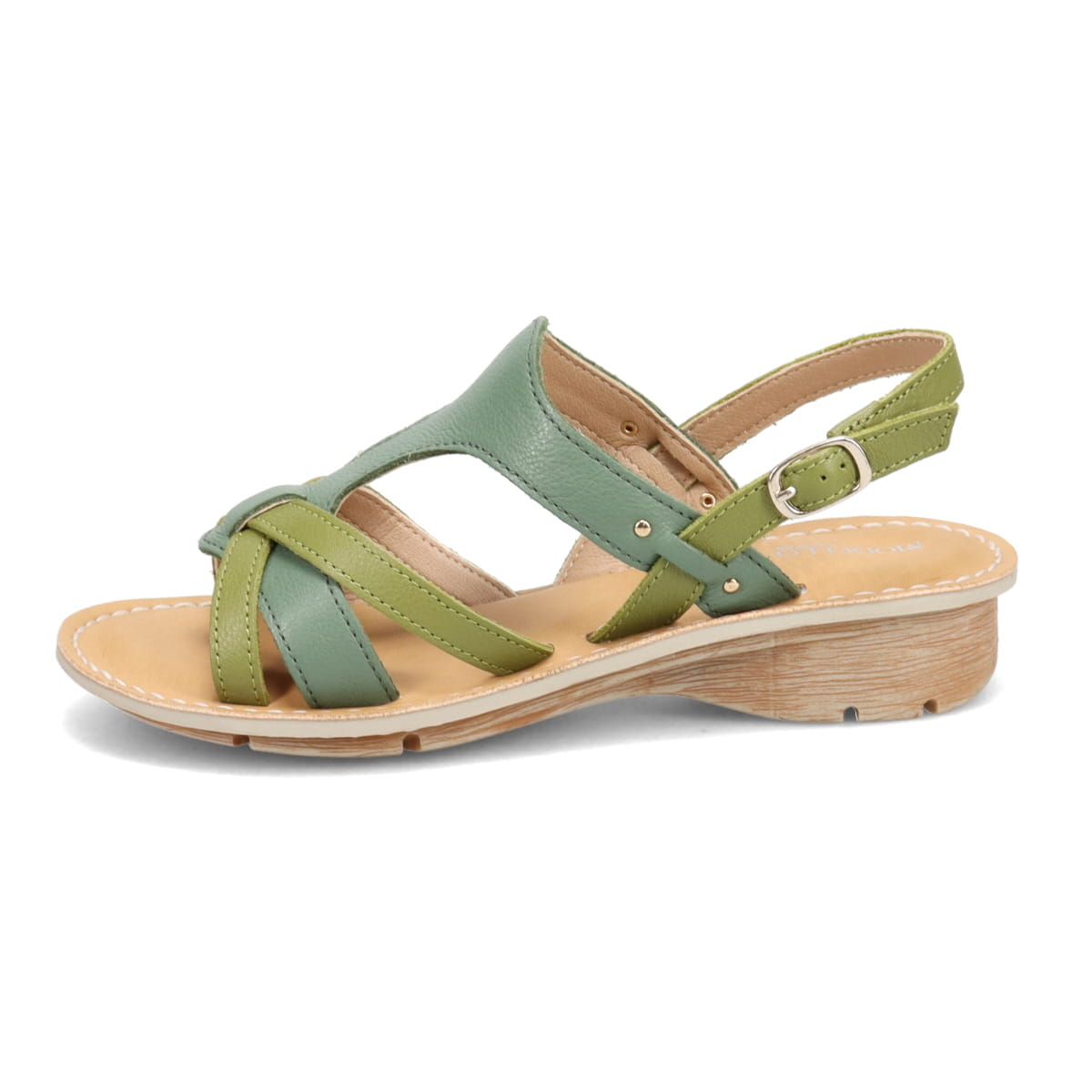 モデロ MODELLO クリーンナチュラル サンダル　DML7128 GREEN/C M　(23.0～23.5)