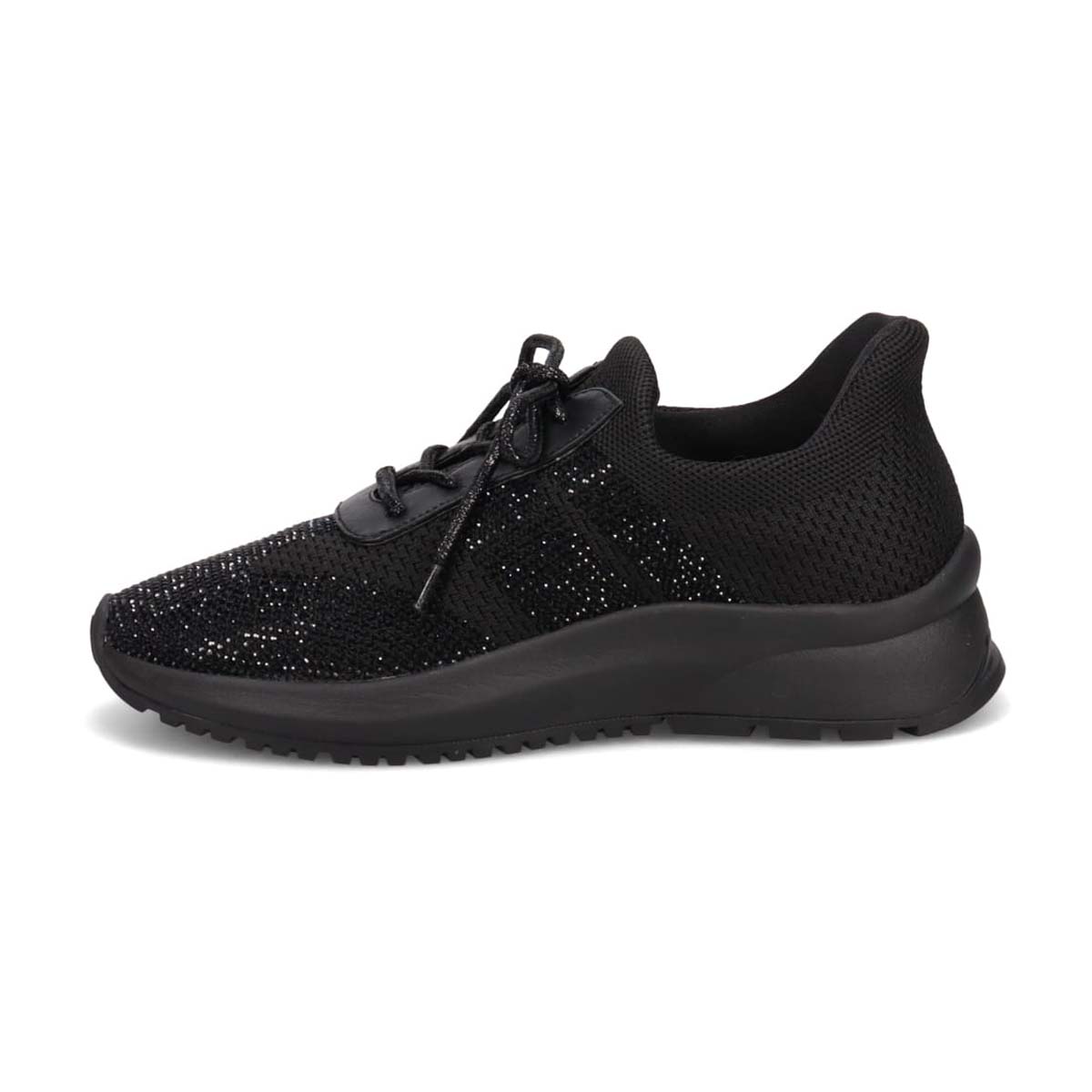 モデロ MODELLO　Quick Fitタイプ カジュアルニットスニーカー  DML8817 BLACK/BLACK 23.0