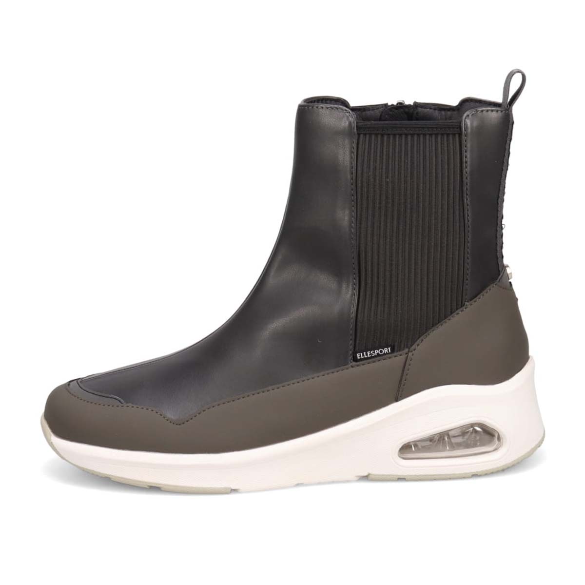 【4cm4時間防水設計】エル スポーツ ELLESPORT エアソールサイドゴアブーツ　ESP12600 D-GRAY 23.0