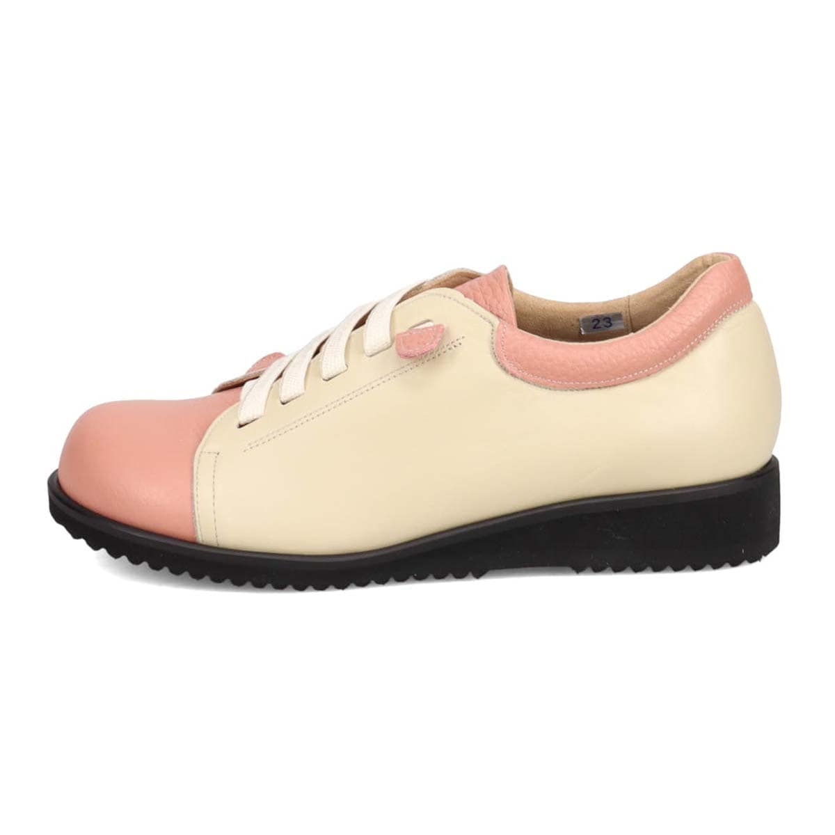 シティ ゴルフ City Golf  幅広５Eラストのレースアップカジュアルシューズ　GFL5301 BEIGE/C 23.0