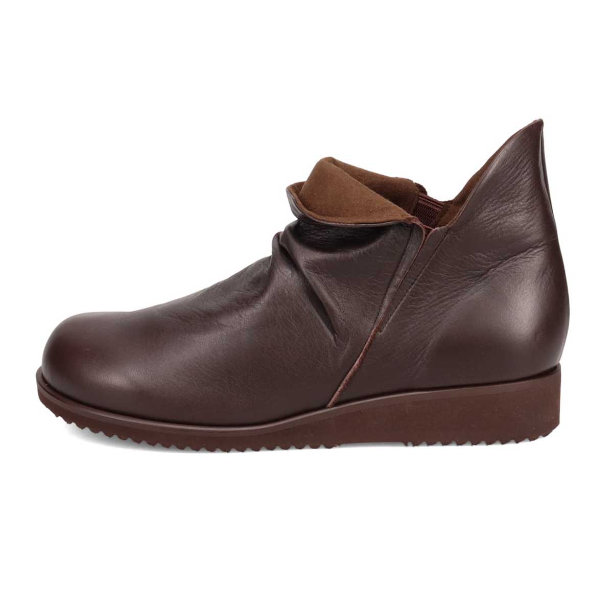 シティ ゴルフ City Golf  幅広５Eラストのカジュアルショートブーツ　GFL5305 D-BROWN 23.0