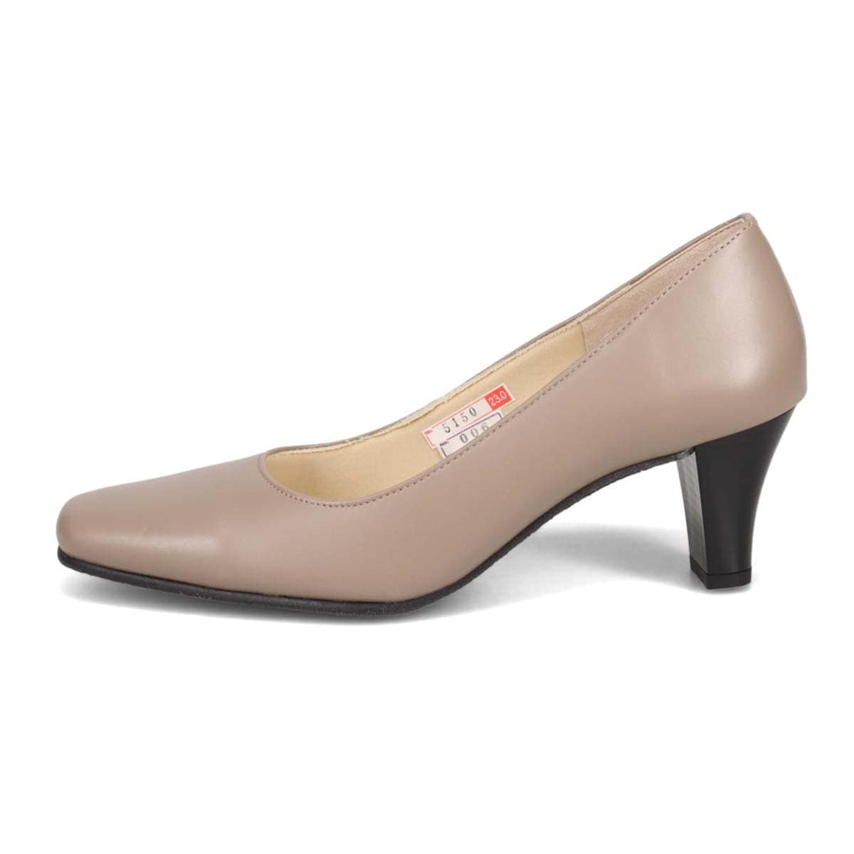 HIROKO KOSHINO ラインの綺麗なベーシックパンプス　HKL5150 OAK 23