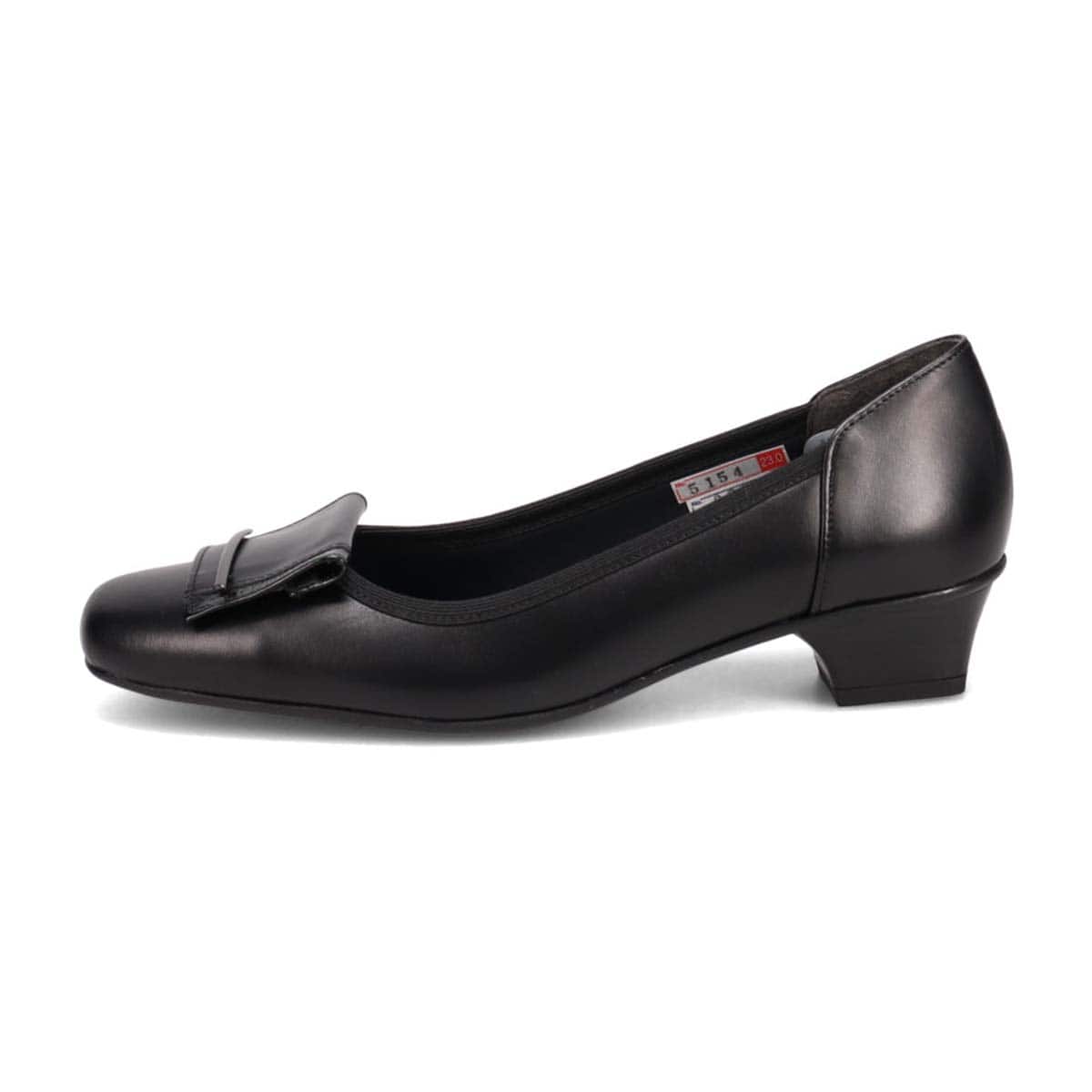 HIROKO KOSHINO  ベーシックローヒールパンプス　HKL5154 BLACK 23.0