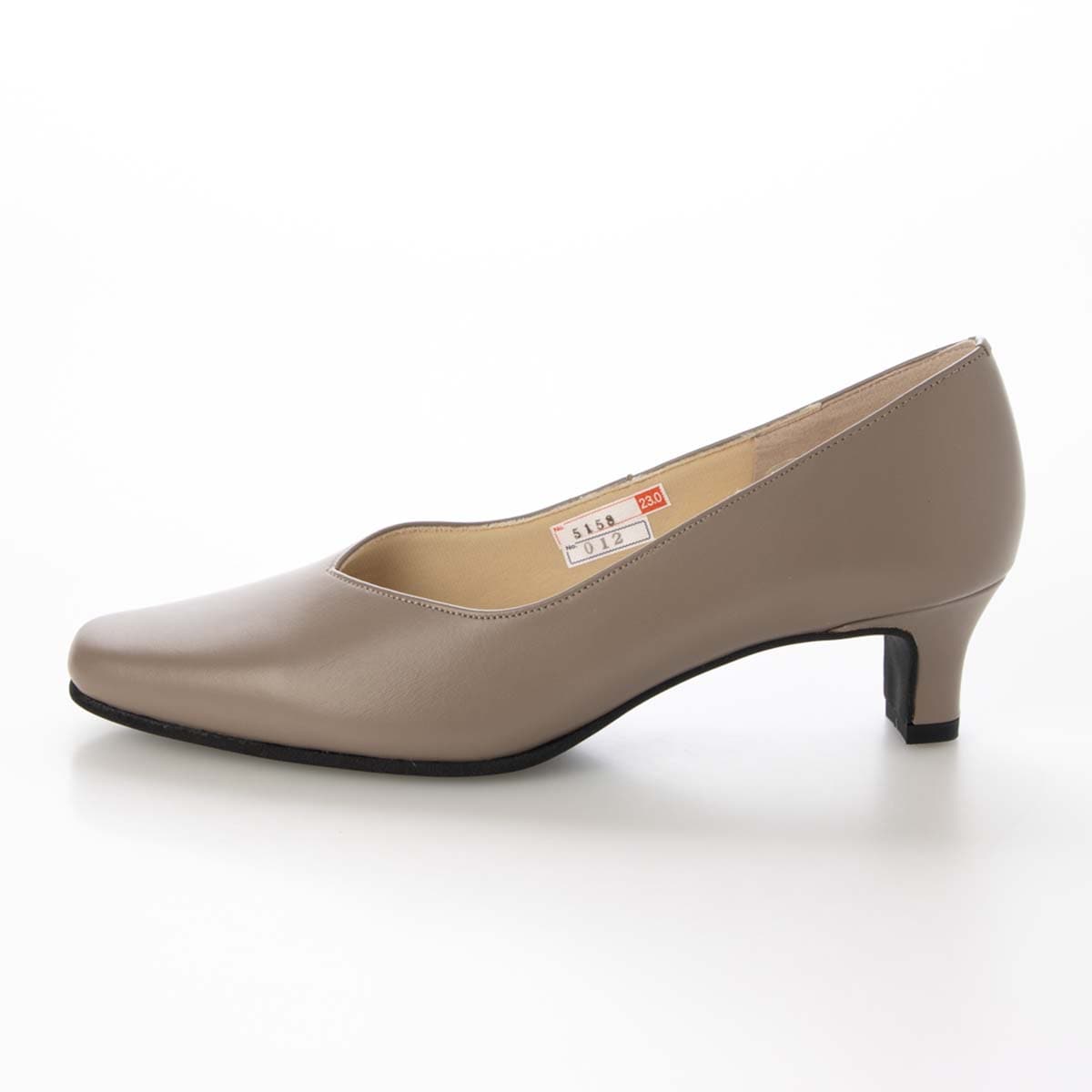 HIROKO KOSHINO Vカットベーシックパンプス　HKL5158 OAK 23.0