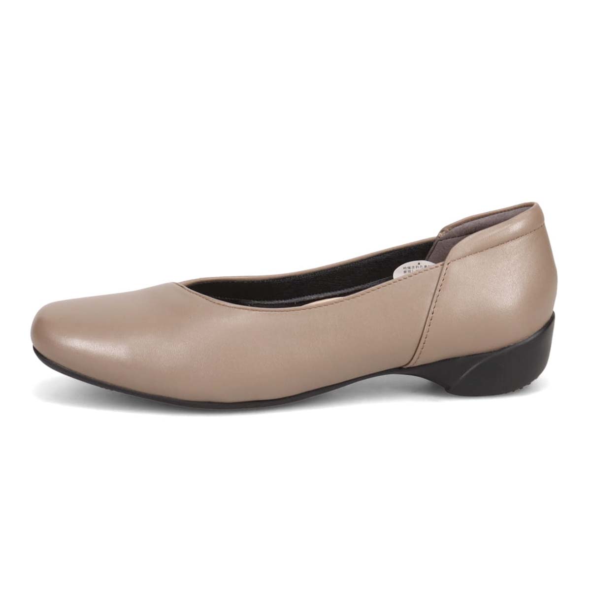 HIROKO KOSHINO 斜めVカットカジュアルパンプス HKL7511 D-OAK 23.0