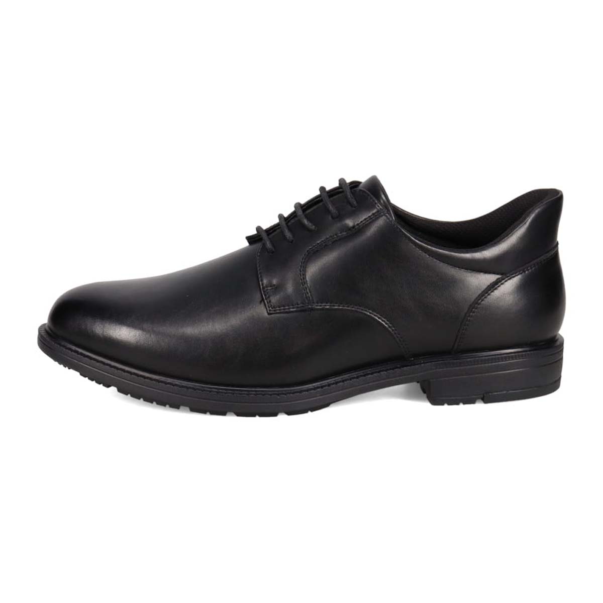 HIROKO KOSHINO HOMME  メンズ　外羽根プレーントゥビジネスシューズ　HR7302 BLACK 25.0