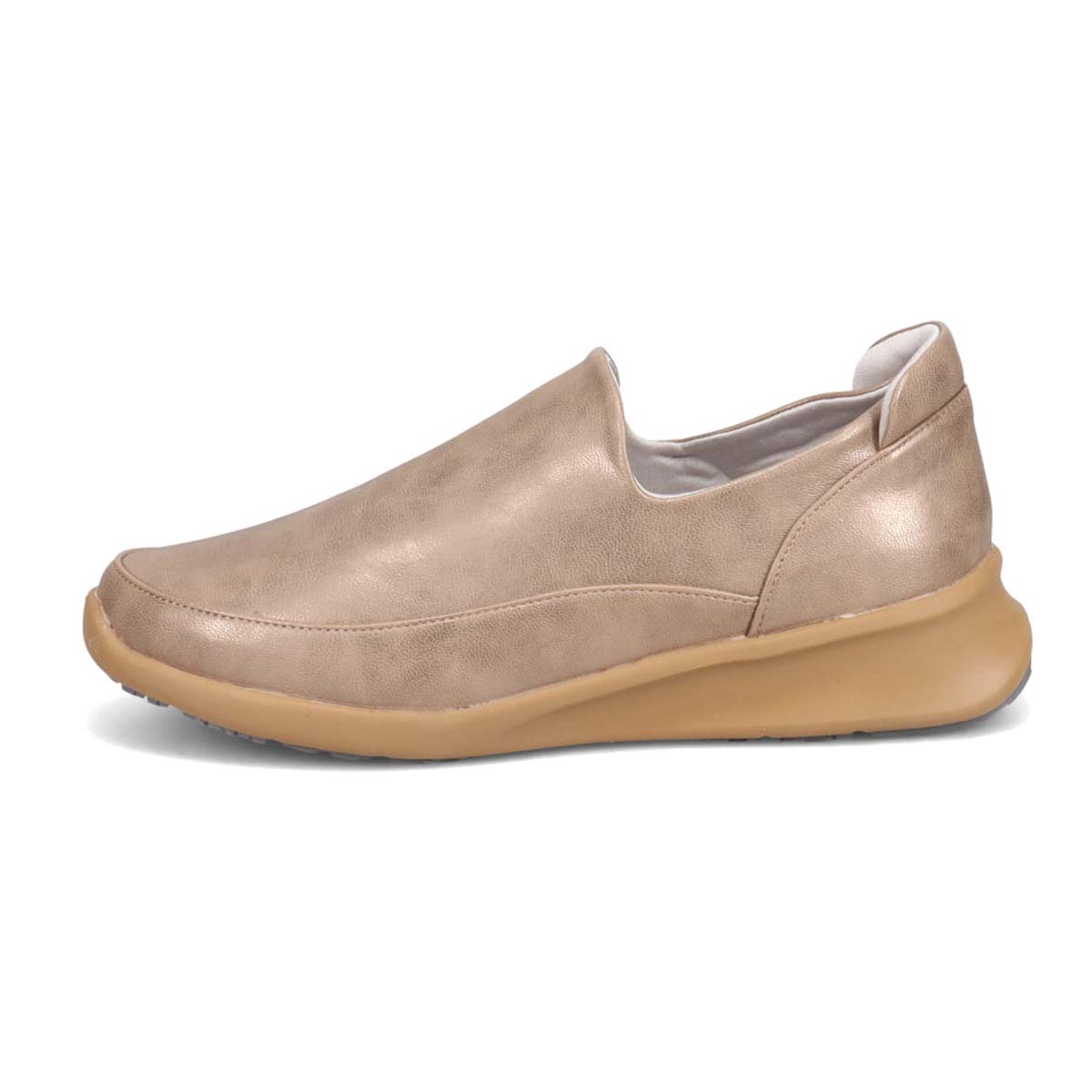 HIROKO KOSHINO FEMME　グラスファイバー入り寒冷地用ソールの上品なスリップオン　HRL2023 L-BROWN 23