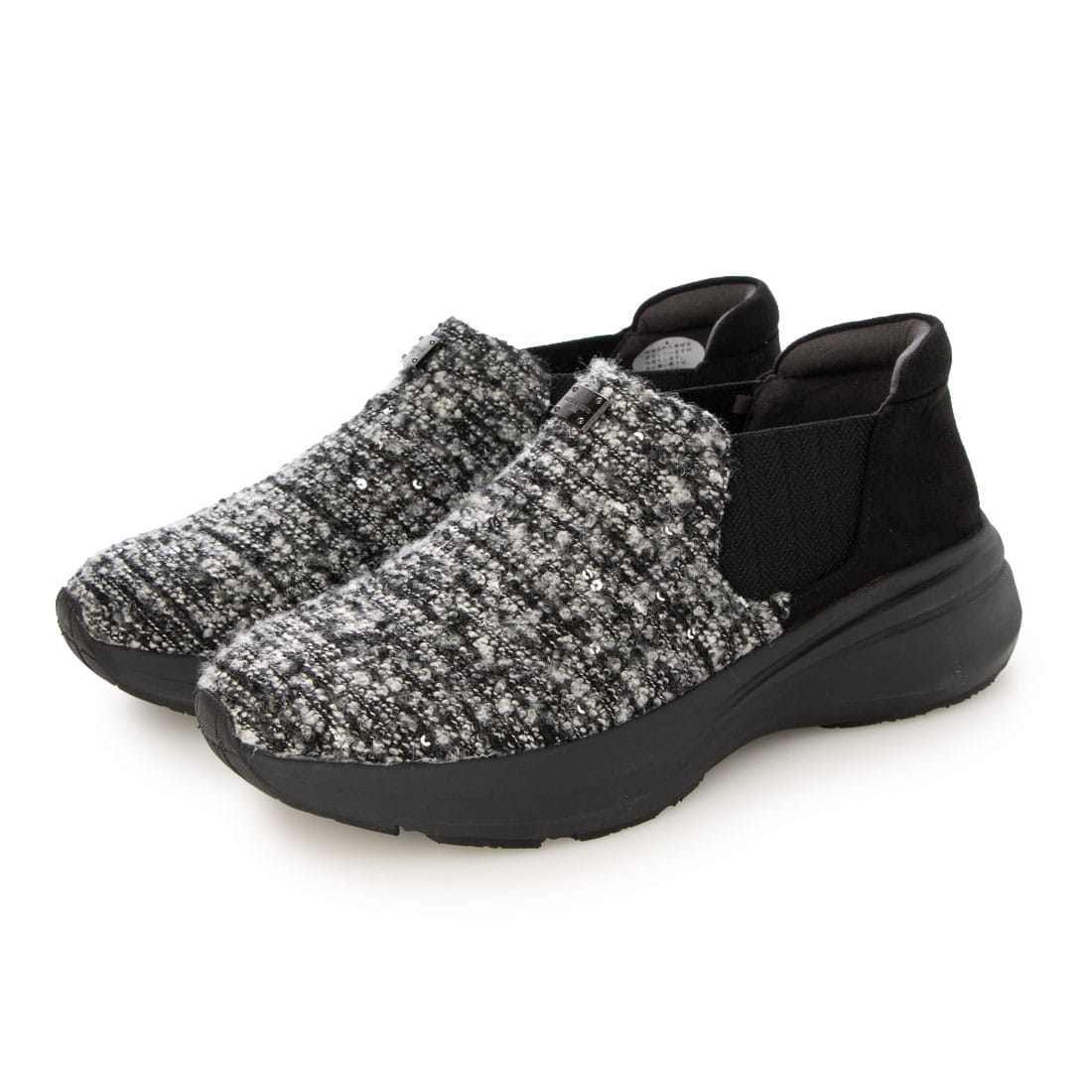 HIROKO KOSHINO FEMME シンプルなサイドゴアブーティ HRL5012 BLACK/C 23.0