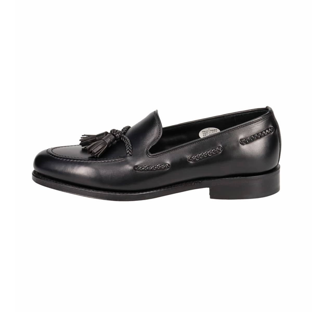 【Loake-ローク】model:Temple　英国製グッドイヤーウェルト製法ドレスシューズ　タッセルローファー　IMLK1023 BLACK 6.5 (25.0)