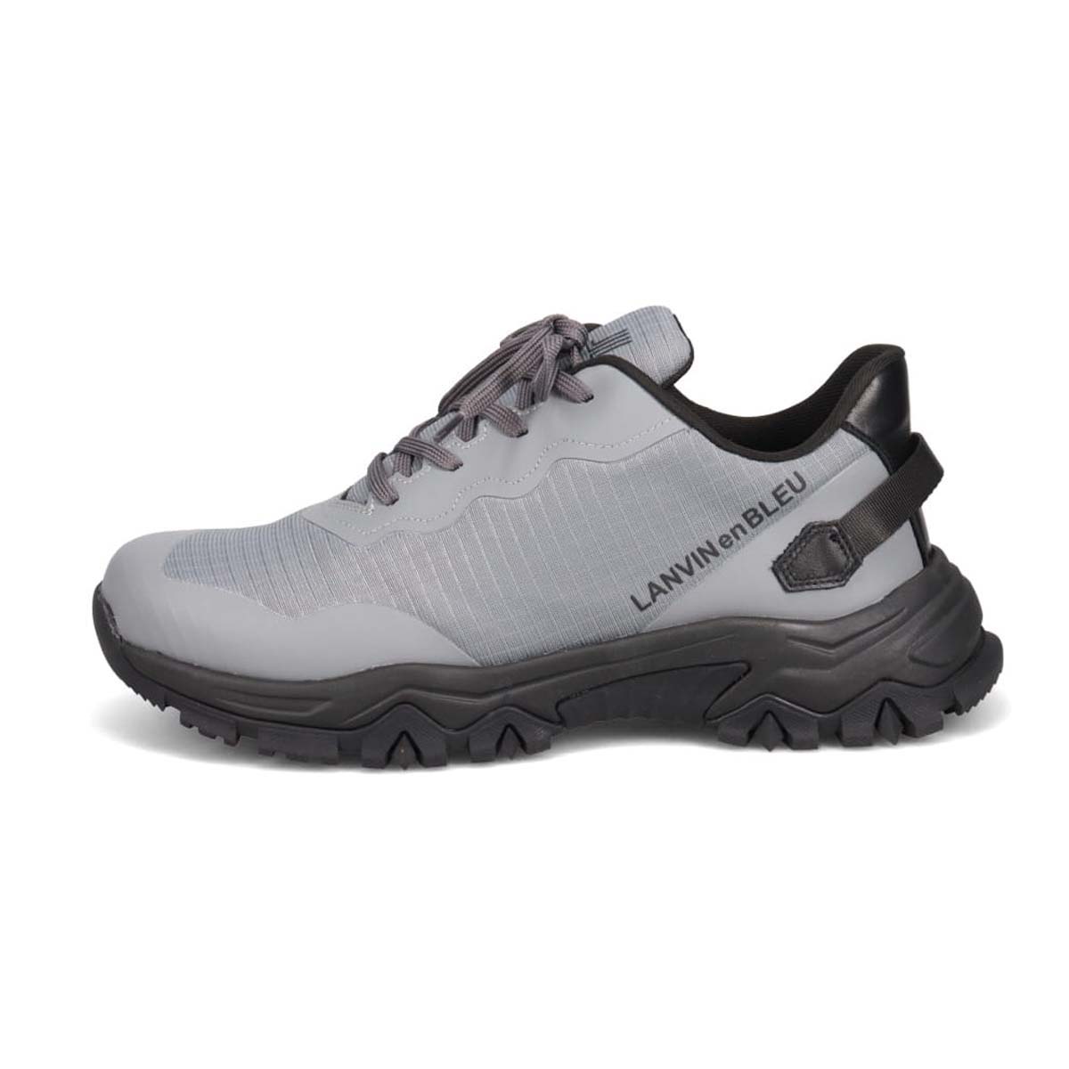 ランバンオンブルー LANVIN en Bleu 「リカバリーインソール」搭載で指圧効果により血行を115％促進。トレイルランニングスニーカー　LB1006XR GRAY 25.0