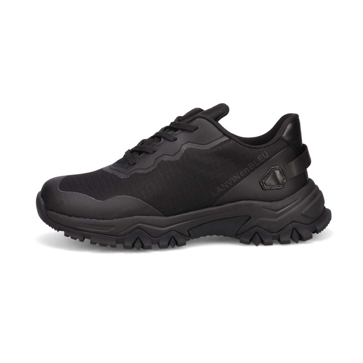 ランバンオンブルー LANVIN en Bleu  トレイルランニングスニーカー　LB1007 BLACK 25.0