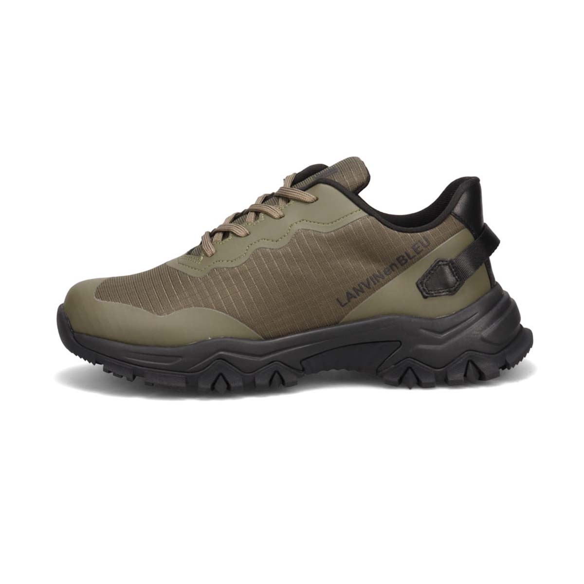 ランバンオンブルー LANVIN en Bleu  トレイルランニングスニーカー　LB1007 KHAKI 25.0