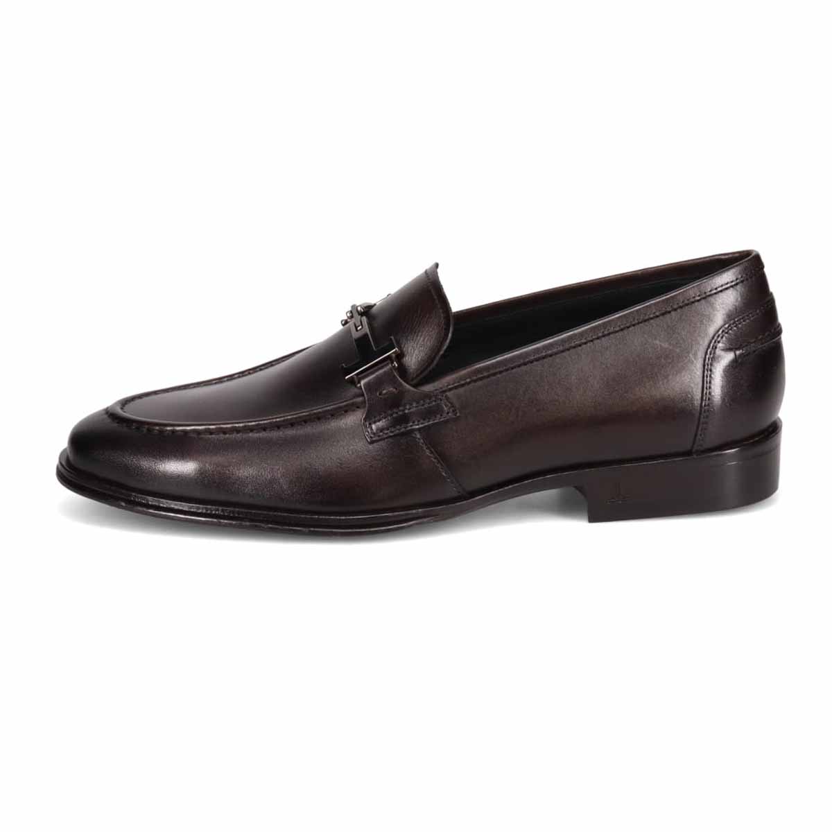 LANVIN COLLECTION　ビット金具付きローファー　LV1013 D-BROWN 25.0