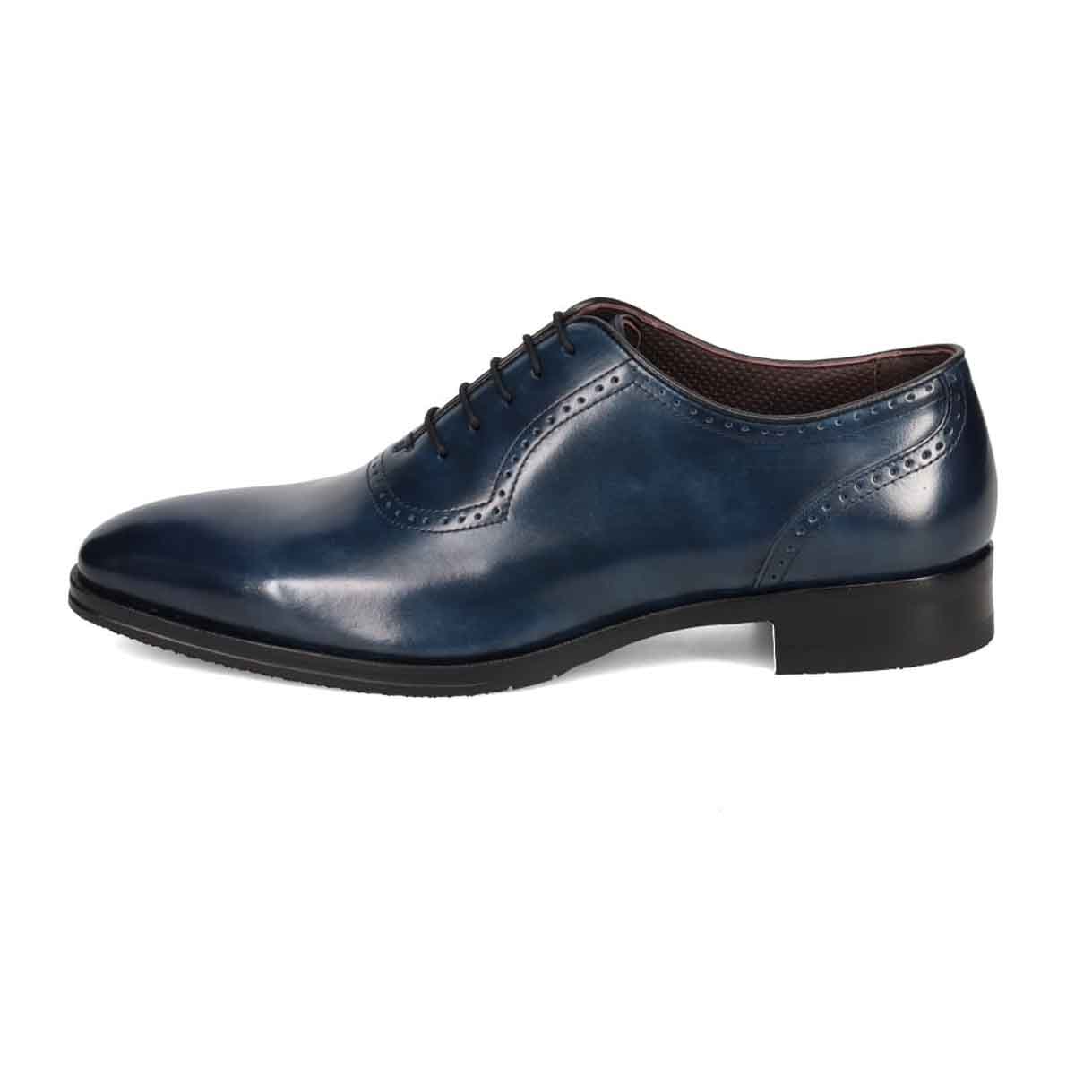 マドラス madras 内羽根ホールカットドレスシューズ　M400 NAVY 25.0