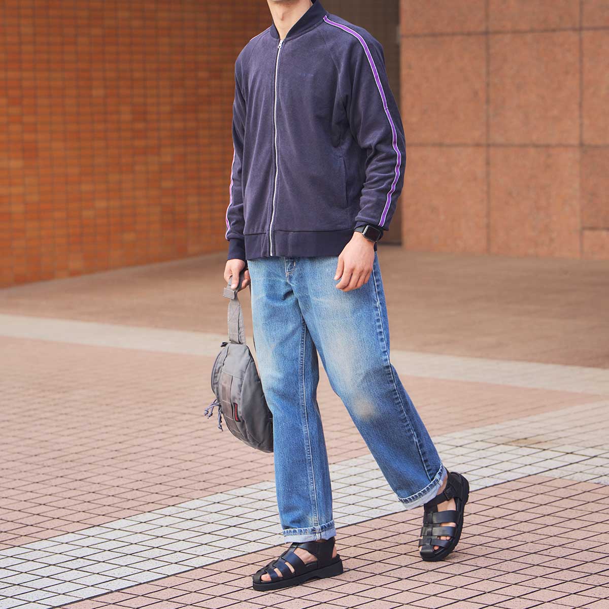 マドラス madras 特許 リカバリーメタインソール搭載シューズ メンズ グルカサンダル　M534MT BLACK M(25.5~26.0cm)